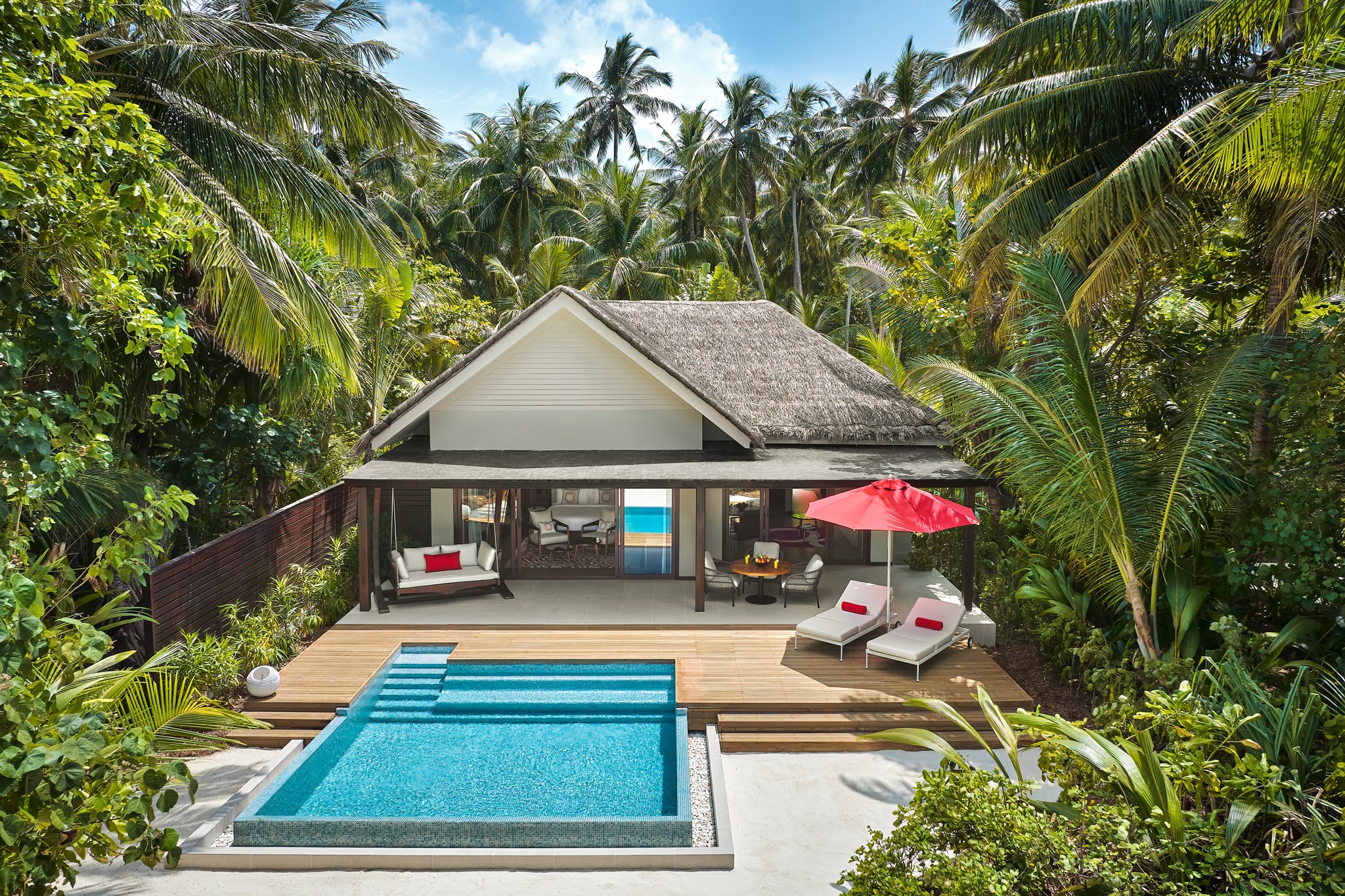 Niyama Private Islands - Family Beach Pool Villa Exterior
